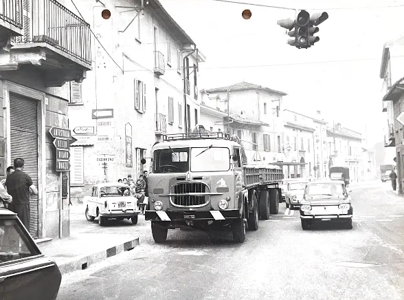 Camion in movimento